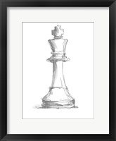 Chess Piece Study II Framed Print