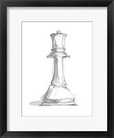 Chess Piece Study III Framed Print