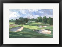 Golf Course Study III Framed Print