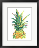 Bright Pop Pineapple II Framed Print