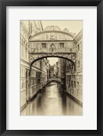 Framed Vintage Venice I