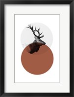 Framed Geo Elk