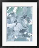 Soft Teal II Framed Print