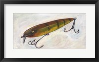 Retro Fishing Lure II Framed Print
