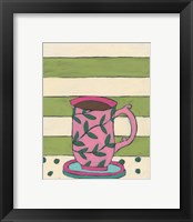 Framed 'Mid Morning Coffee VII' border=