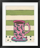 Framed 'Mid Morning Coffee VII' border=