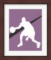 Framed 'It's All About the Game I' border=