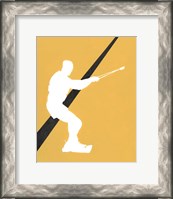 Framed 'It's All About the Game X' border=