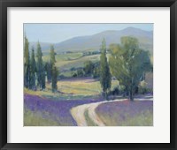 Framed Lavender Meadow II