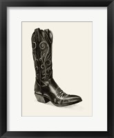 Shiny Boots I Framed Print