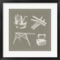 Laundry Tips VIII Framed Print