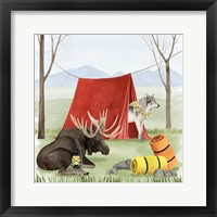 Framed 'Camp Crashers II' border=