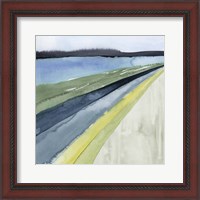 Framed 'Pastel Perspective I' border=