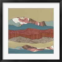 Framed Mountain Series #134