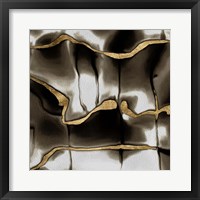 Golden Shimmer II Framed Print