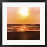 Sunset Dreams I Framed Print