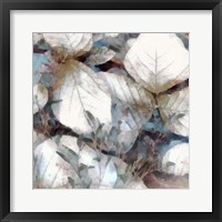 Neutral Summer Leaves I Framed Print