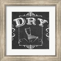 Framed 'Vintage Laundry Signs III' border=