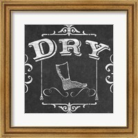 Framed 'Vintage Laundry Signs III' border=