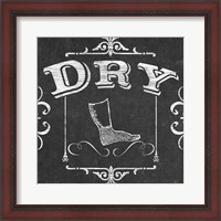 Framed 'Vintage Laundry Signs III' border=