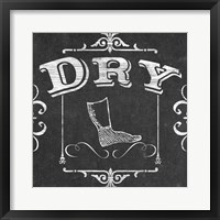 Framed Vintage Laundry Signs III