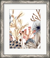 Framed 'Ocean Chorus I' border=