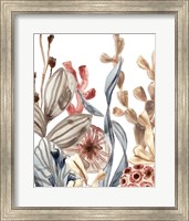 Framed 'Ocean Chorus II' border=