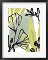 Tropical Collage II Framed Print