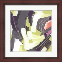 Framed 'Martini Swirl III' border=