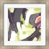 Framed 'Martini Swirl III' border=