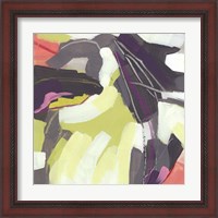 Framed 'Martini Swirl IV' border=