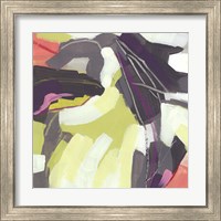 Framed 'Martini Swirl IV' border=