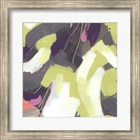 Framed 'Martini Swirl V' border=