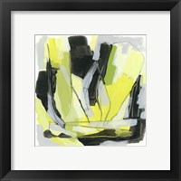 Framed 'Citron Jungle IV' border=