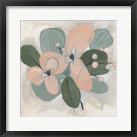 Posey Impasto I Framed Print