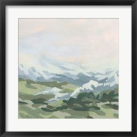 Snowcapped Vista II Framed Print