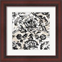 Framed 'Parchment Brocade VII' border=