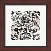 Framed 'Parchment Brocade VII' border=