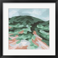 Seafoam Hills I Framed Print