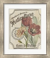 Framed 'Vintage Seed Packets I' border=