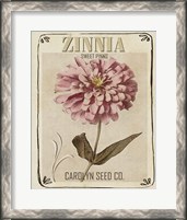 Framed 'Vintage Seed Packets II' border=