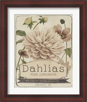 Framed 'Vintage Seed Packets IV' border=