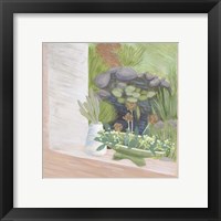 Framed 'Window Plants II' border=