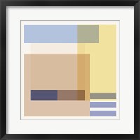 Framed 'Hazy Days II' border=