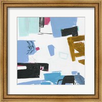 Framed 'Sunny Winter Day II' border=