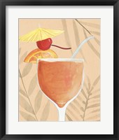 Framed Tropical Cocktail I