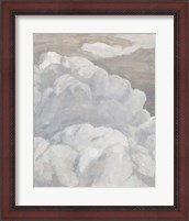 Framed 'Scattered Sky II' border=