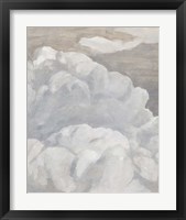 Framed 'Scattered Sky II' border=