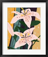 Lily Collage II Framed Print