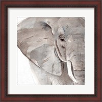 Framed 'Elephant Grooves II' border=